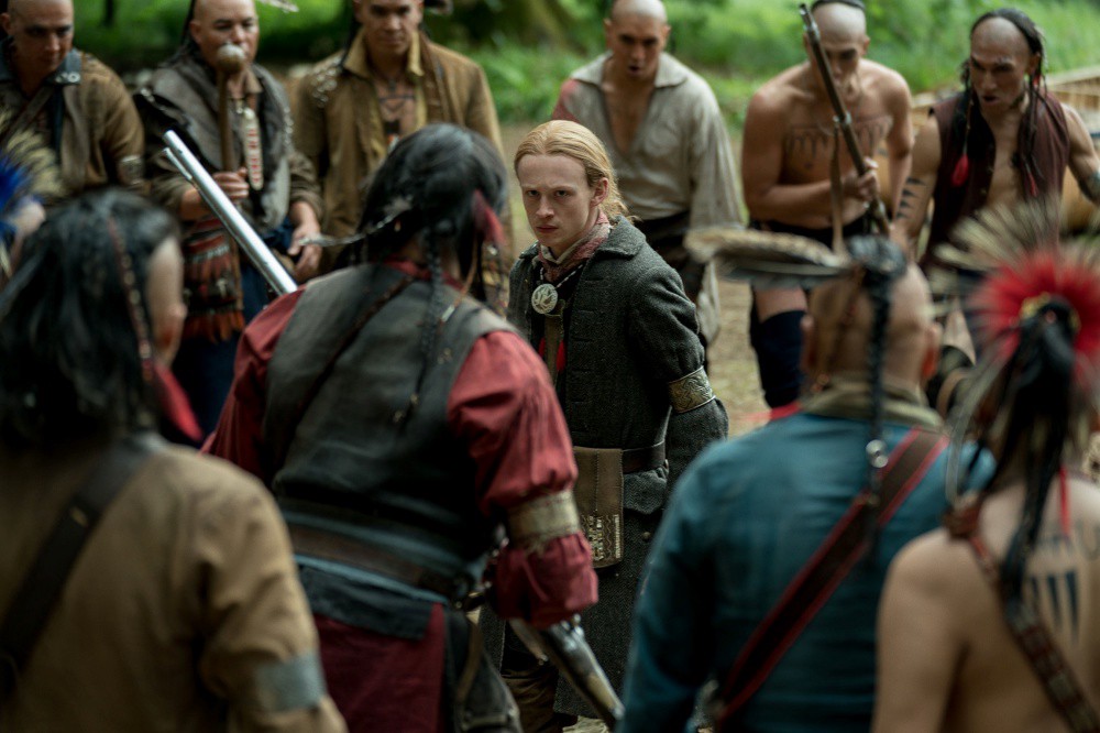 representação indígena na 4ª temporada de Outlander